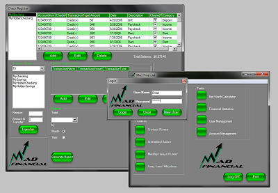 MAD Financial Screen Shot